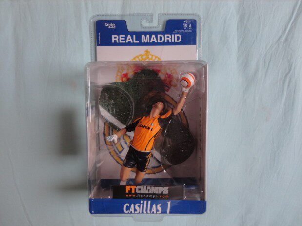 Real Madrid FT CHAMPS Football Model Man Puppet 1-1 Casillas (Santa Cathy) Gift-Taobao