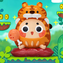 DAMOOGEE Damoji three generations of wealth makers Lianmeng series blind box set of Tide play hand car transfer ornaments