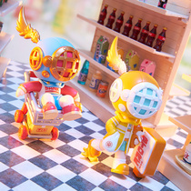 SANKROAD Zang Ke travel blind box set with travel cool Tide play doll hand-held ornaments girl gift