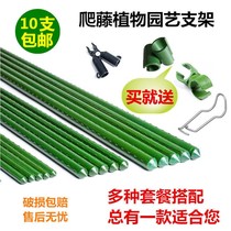 Climbing Vine plant shelf Flower Racks Gardening Bracket PLASTIC STEEL TUBE SUPPORT ROD GRAPE BEAN CORNER TOMATO PATIO SUPPORT ROD