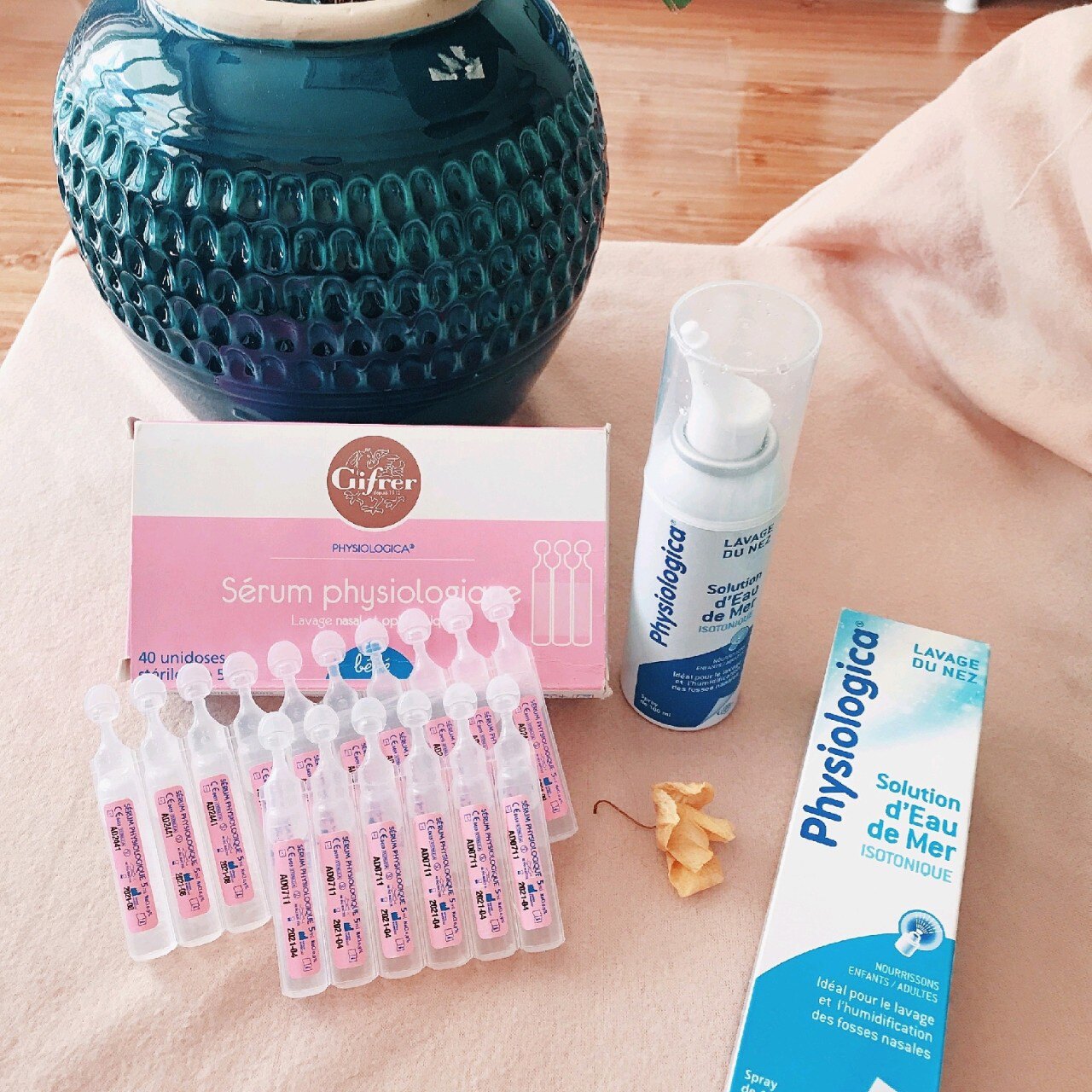 French Gifrer Skin Lei Child Physiology Sea Salt Water Baby Abyssal Nasal Drip Nasal Fluid 40 Support