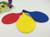 Football machine four-in-one pool table table special plastic childrens table tennis racket front and back double racket table tennis