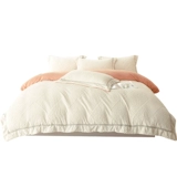 Элитный детский зимний коралловый комплект, флисовая простыня, фланелевый пододеяльник, 4 предмета, увеличенная толщина