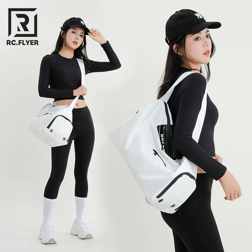 Спортивная сумка через плечо для плавания, одежда для йоги с разделителями, популярно в интернете