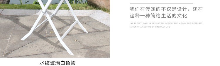 Bàn gấp kính cường lực ngoài trời bàn tròn nhỏ đàm phán giản dị đơn giản cà phê sân vườn bàn cà phê thịt nướng khuyến mãi đen - Bàn bàn gấp gọn