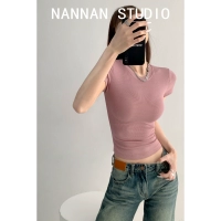 Розовый цвет (маленький воротник)