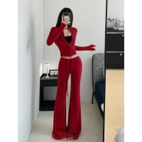 Бордовые штаны