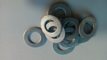 Hot-dip galvanized flat gasket round cushion hot-dip zinc gasket mesocarbon steel M8M10M12M14M16M18M20-M30