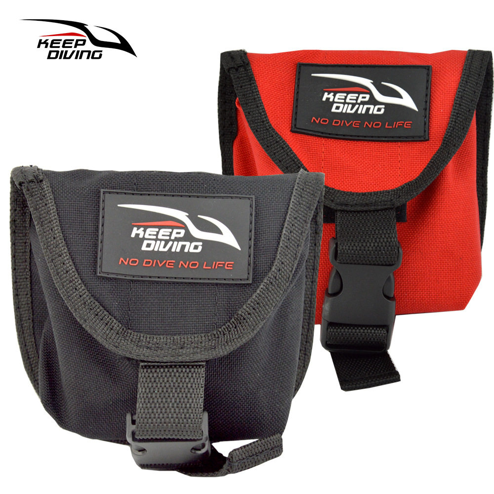 2KG pocket diving counterweight bag lead block bag back flying side hanging weight belt tied bottle belt 5MM webbing is suitable