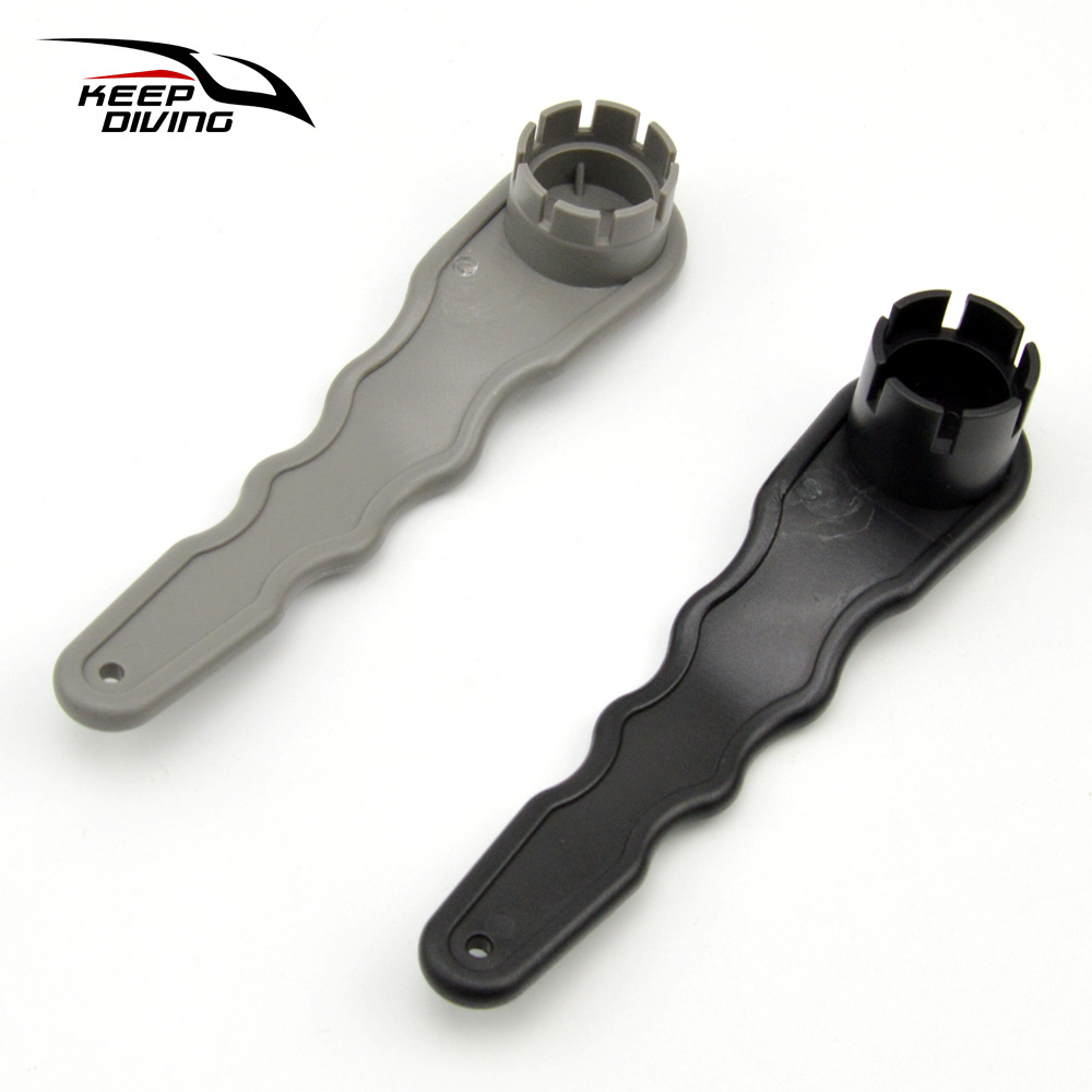 Six-teeth eight-teeth spiral gas valve wrench inflatable boat leather canoeing maintenance work with surf paddle board gas nozzle fastener-Taobao