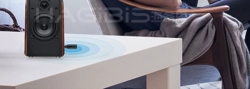 Bộ thu phát Bluetooth 5.0 aptx hd thích ứng âm thanh không dây bật loa âm thanh một cho hai công tắc phụ hai trong một máy tính để bàn máy tính để bàn TV chuyển đổi tai nghe 3,5mm - TV
