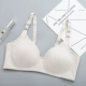 Kích thước lớn đồ lót áo ngực mỏng phần mỡ mm chống chảy xệ thu thập 200 pounds mỏng khuôn cốc bông không có vòng thép cô gái đồ lót