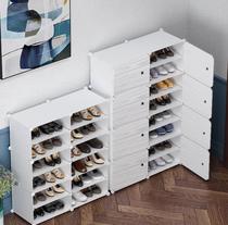 Shoe cabinet home large capacity strong economical storage box large size can put boots small shoe cabinet storage magic outside