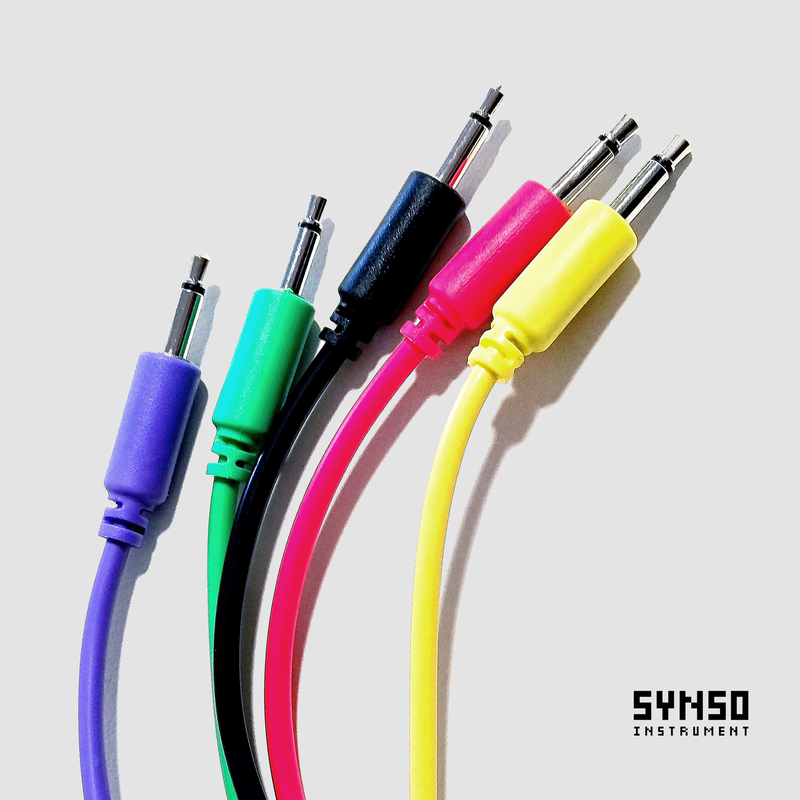 Color Module Synthesizer Jumper Cable/Color 3.5mm Mono Audio Cable/Eurorack Jumper Cable