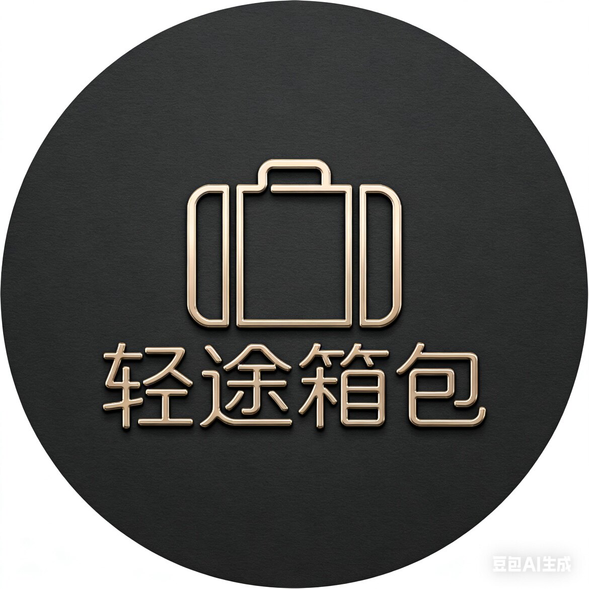 轻途箱包工厂店的LOGO