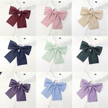 ( Prick )() Photo 2 minus 5 yuan shots 3 minus 10 yuan  jk uniform basic money pure color flat corner tie bow tie