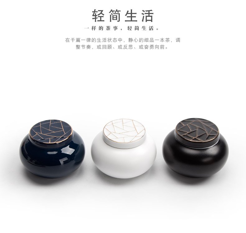 [proprietary] Mr Ji nan shan blue circular caddy fixings ceramic kung fu tea set with parts sealed as cans