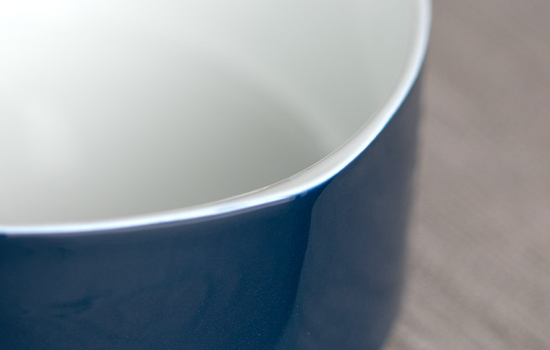 [proprietary] Mr Ji nan shan blue see colour tea to wash to the small ceramic water jar tea accessories dry wash cup