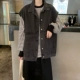 Kích thước lớn của phụ nữ béo mm lỏng lẻo denim eo cô gái béo mặc một chiếc áo khoác không tay trong vest dài là thủy triều mỏng - Áo vest