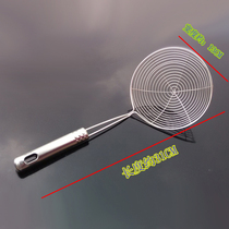 Stainless steel spoon Colander over water spoon fried spoon noodles fishing spoon noodles fishing filter spoon line leak spicy hot colander