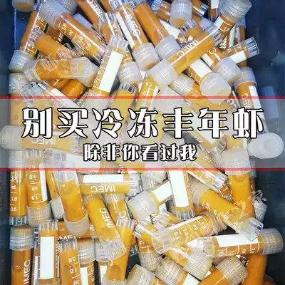 Fengnian shrimp eggs frozen Hatch-free frozen frozen rich shrimp feed juvenile fish open grain tropical fish small fish food