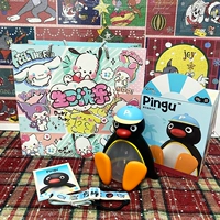 Чашка для воды в летнем стиле Pingu [набор подарочной коробки] [мультяшный счастливый щенок] подарочный пакет с мультяшным счастливым щенком