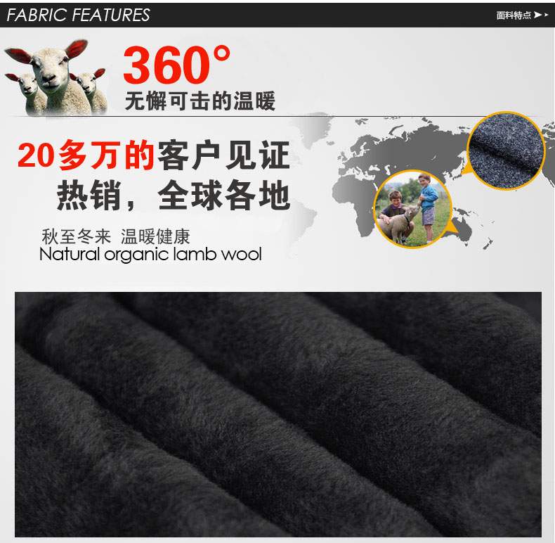 Quần lửng cashmere trung niên 2018 cộng với nhung dày dưới 20 độ cộng với quần legging cotton thoáng mát - Quần nóng lên