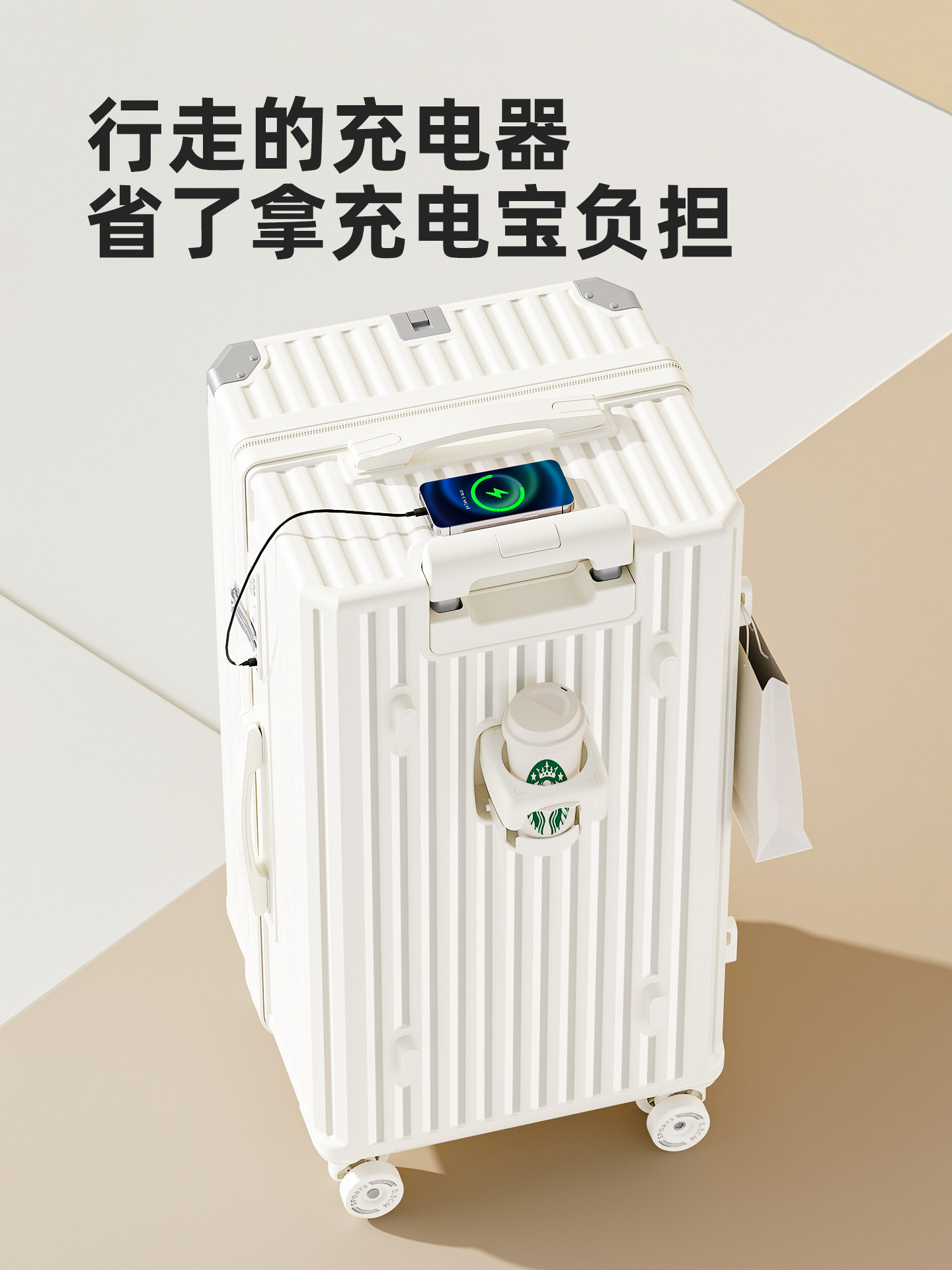 2025 New Model Suitcase Trolley Case for Female Students and Male Students, Large Capacity 24-Inch 28 Travel Password Lock Suitcase, Sturdy and Durable