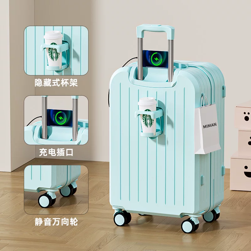 Suitcase, capacious durable box for traveling, 20 inch