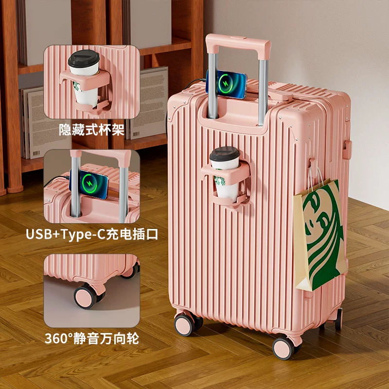 Suitcase, capacious durable box for traveling, 20 inch