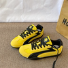 Racing Shoes/Yellow and Black Thin-Soled German Training Shoes, Unisex, 2026 Spring New Model, Mesh Versatile Casual Sneakers