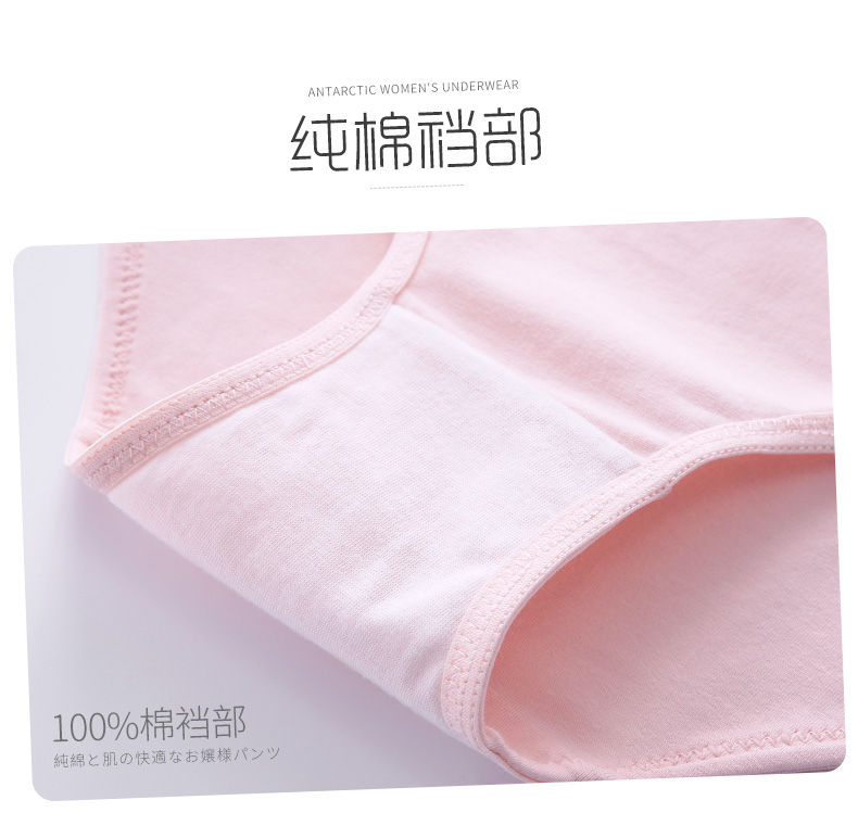 Đồ lót nữ ở Nam Cực Cô gái Nhật Bản Cô gái Nhật Bản ngọt ngào nơ ren thắt lưng thấp - Vòng eo thấp quần lót trong suốt