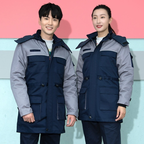 Зимний износостойкий утепленный комбинезон, удерживающая тепло куртка, делается под заказ