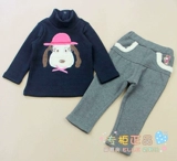 Nuby, базовые приятные телу штаны, детская одежда, в корейском стиле, увеличенная толщина