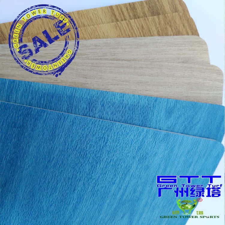 Indoor PVC oak grain floor affixed badminton hall basketball sports venue special plastic floor floor affixed carpet mat