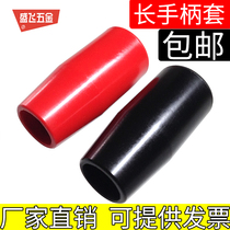  Long handle cover Bakelite handle Machine tool joystick Joystick Red black plastic handle M6M8M10M12