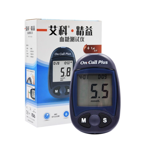 艾科 Тест на глюкозу на мытья крови.