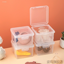 Storage box pacifier dental gel portable hygienic teething stick baby box storage box multifunctional childrens storage box