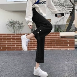 Осенние штаны, базовые весенние джинсы, большой размер