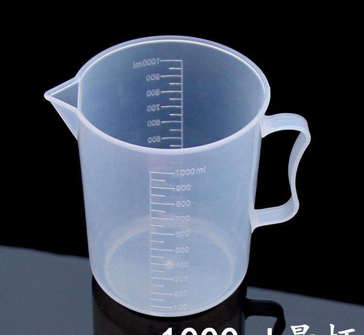 Plastic measuring cup Plastic handle beaker pp material 250 5001000 2000 3000 5000m