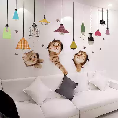 Rent decorations bedroom warm room renovation supplies wallpaper wallpaper self-adhesive wall sticker stickers wall painting room