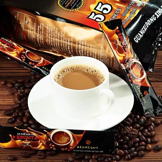 越南原装进口三合一经典碳烧速溶咖啡880克/包  1包55条 包邮