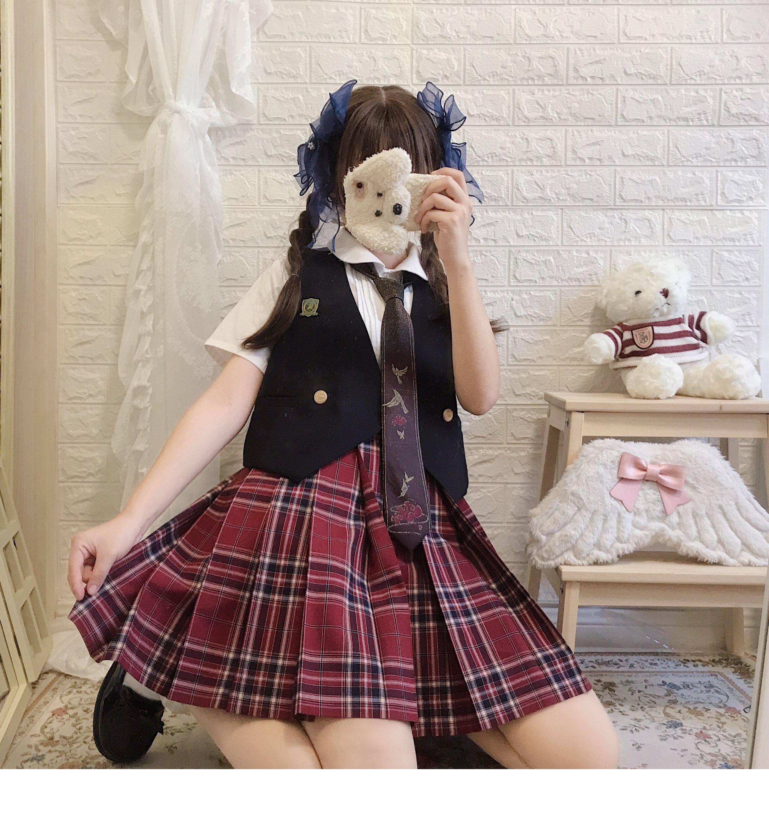 jk制服加工定制 清仓【戏蝶舞】原创dk领带提花手打领带jk领结中国风领带小物 Jingyu