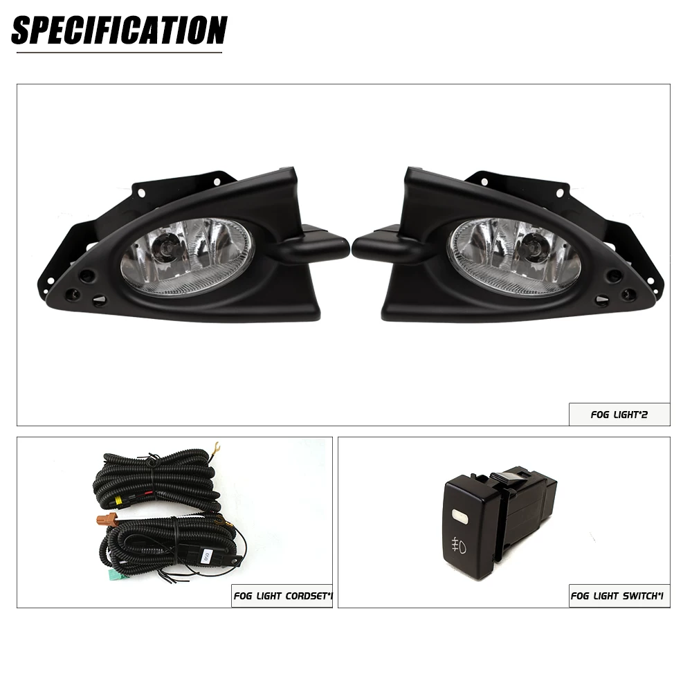 Applicable to Honda 10 11 -year FREED front fog light assembly imported model daytime running light front bar lamp
