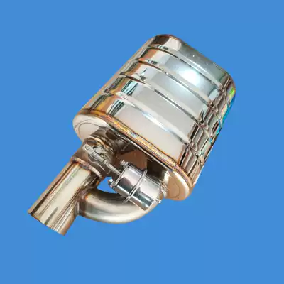 Car exhaust pipe modification valve general drum sound wave remote control sports car sound explosion street sound device low tail throat drum