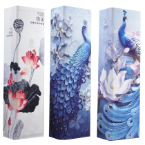 Midea cabinet hood square air conditioning cover living room Gree 2p3p vertical all-inclusive printing dust cover Oaks fabric