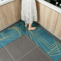 Kitchen Ground Mat waterproof anti-slip Home Erasable Wash-free Dirty Foot mat Entry into the door Entrance Door Carpet Mat