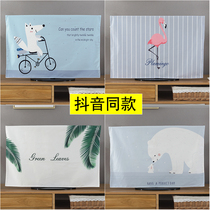 Modern simple LCD boot does not take the LCD TV set 55-inch curved dust cover 65 cover towel wall-mounted