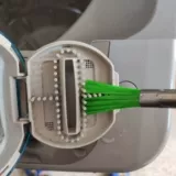 Щетка для ручки с двойной головкой, ядра, тяжелая щетка Grave Gave rate rate rate house happiance range rong rate из нержавеющей стали