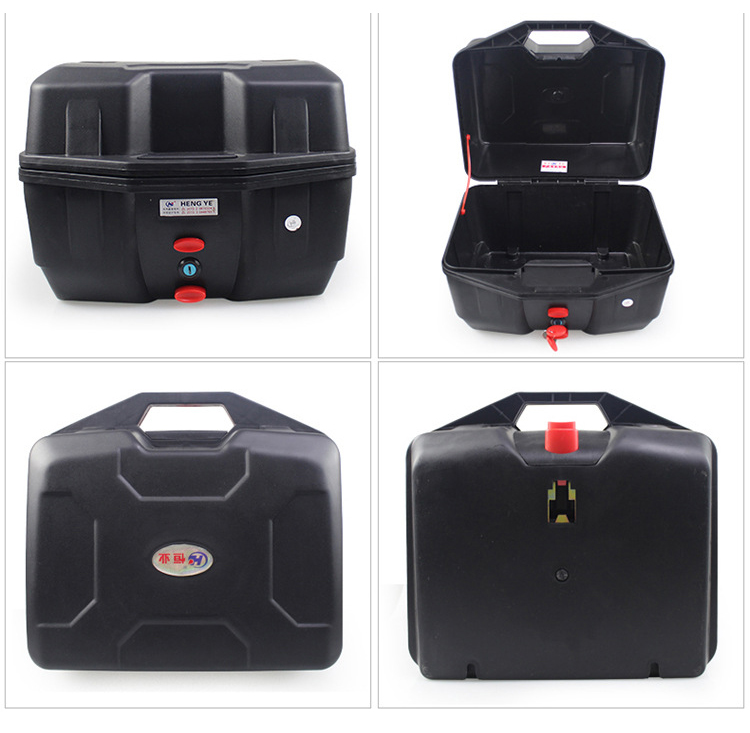 Haojue cốp xe máy gốc 110 cong chùm thân xe máy hộp đuôi hộp phổ quát bàn đạp điện - Xe gắn máy phía sau hộp thùng đựng đồ xe máy exciter 150